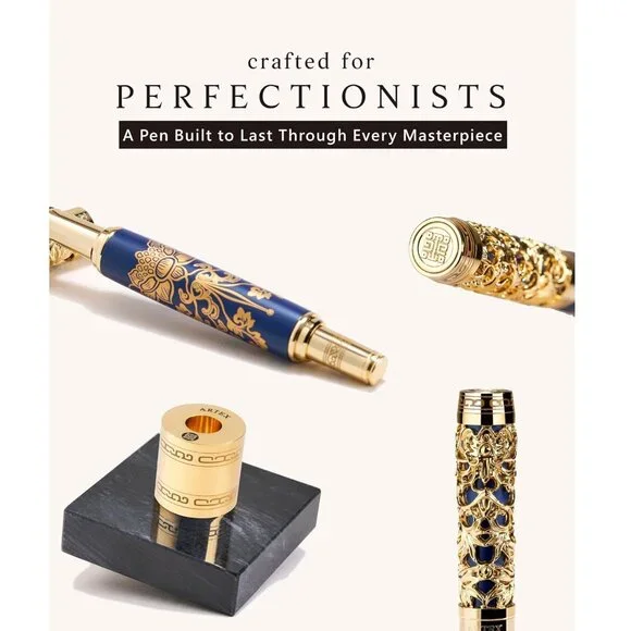 ARTEX Executive Rollerball Pen Sets With Stand - Museum Art Collections
